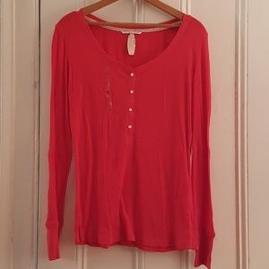 Victoria's Secret Long Sleeve Knit Shirt, Large